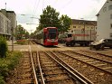 4.6.2011 KVB Bahn entgleist Koeln Suelz Am Beethovenpark Hermeskeilerstr